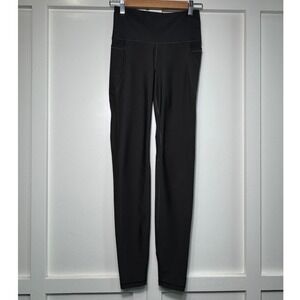 Old Navy Active Powersoft High Waisted Pocket Leggings Womens Medium Tall Green